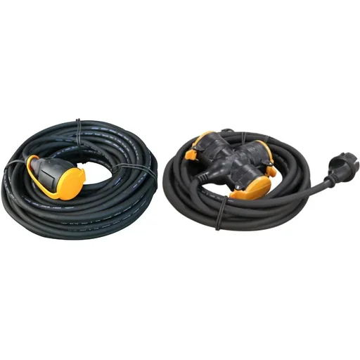 "RELECTRIC Verlängerungskabel - 5m - 1,5 mm² - 3 Kontakte MET Verlängerungskabel - 20m - 1,5 mm² image"