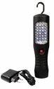 Akku-LED-Leuchte 2,5W, mit 28 LED, Magnet und Haken, mit Ladegerät