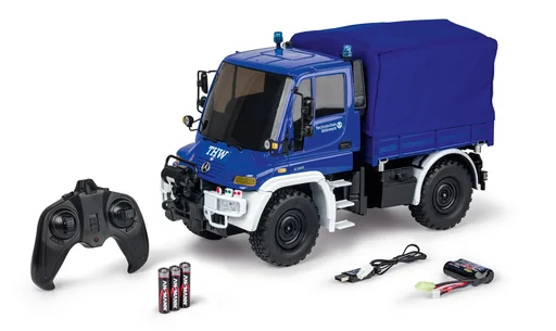 "Fahrzeug MB Unimog U300 THW 2.4 GHz 100 % RTR 1:12 image"