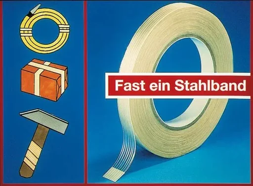 "Klebeband 2er Pack, Filamentband glasfaserverstärkt, 100 m image"