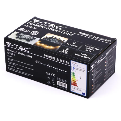 VT-71510 LED Prikkabel 5 Meter mit Stecker