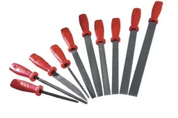 10-piece file set for locksmiths