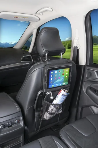 "Rücksitztasche Midi mit Tablet-Halter schwarz image"