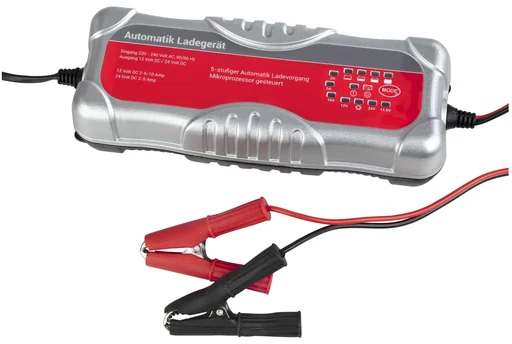 Mikroprozessor-Batterieladegerät Smart 12 und 24 Volt