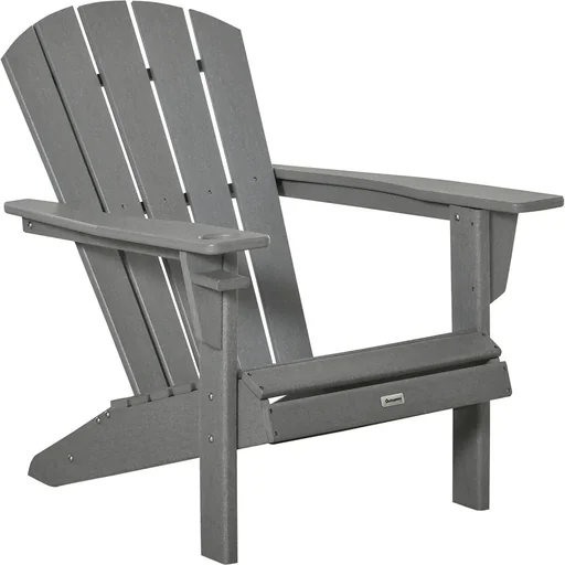 "Adirondack Gartenstuhl mit Getränk image"
