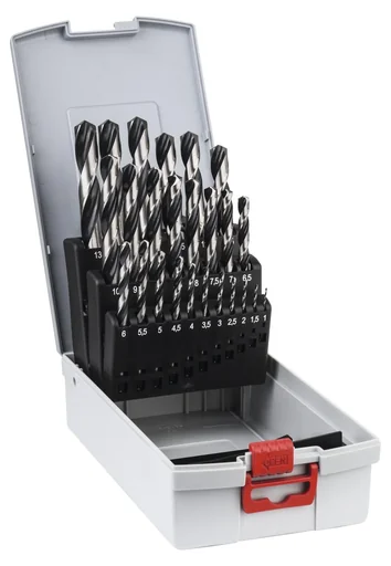 "HSS-Spiralbohrer PointTeQ Pro Box 1,0 - 13,0, 25-teilig image"