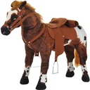 Kinder Reitpferd braun