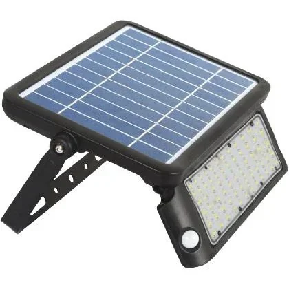 "VT-787-10 Scheinwerfer mit Sensor - Solarenergie - 10W - 4000K - 1100 Lumen image"