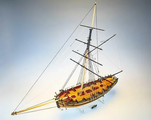 "Bausatz HM Cutter Alert 1777 im Maßstab 1:64 image"