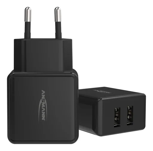 USB Ladeadapter mit 2 USB 2.0 Buchse Typ A, 2400 mA