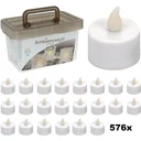 Set Teelichter LED - MEGA XXL SET mit 576 Stück - INKLUSIVE Batterien
