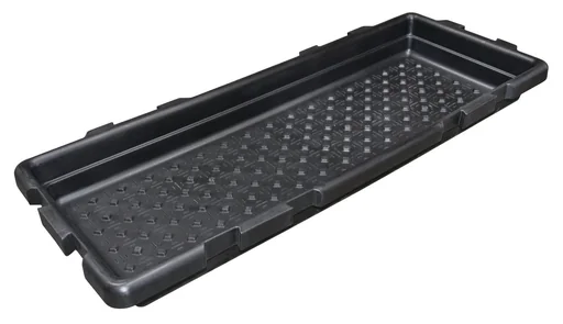 Klauenwanne, 203 x 83 cm, schwarz