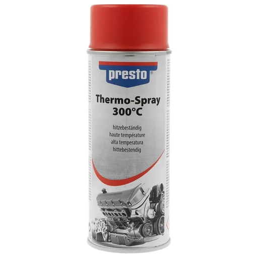 Thermo-Lackspray Farbe rot, bis 300 Grad Celsius, 400 ml