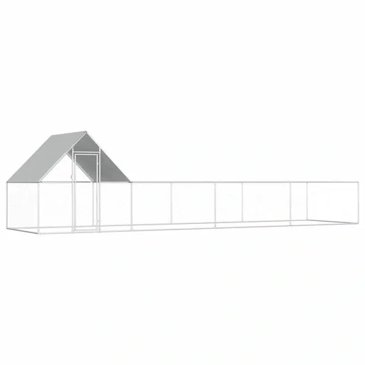 "Hühnerstall 8x2x2 m Stahl verzinkt image"