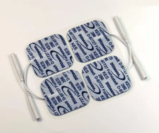 Ersatzpads für Reizstromgerät TENS 240, 4 x 4 cm, 8er Set