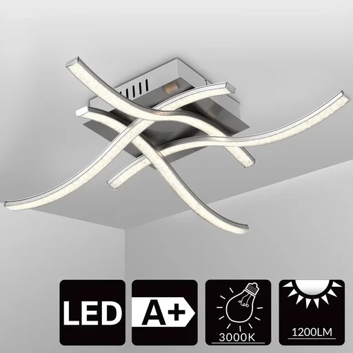 "LED-Deckenleuchte - Beleuchtung, 4 Arme image"