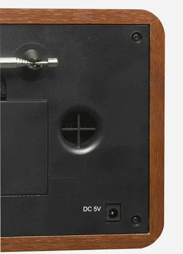 "DAB+ Radio mit Weckfunktion im formschönen Holzgehäuse image"