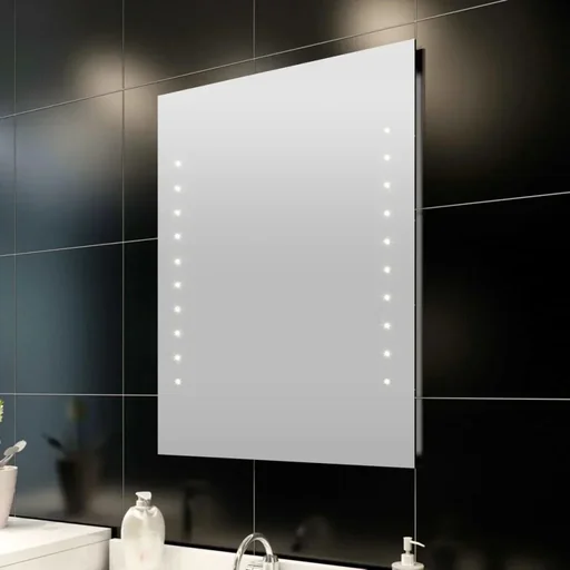 "Badezimmerspiegel mit LEDs 60x80 cm image"