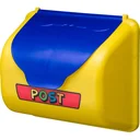 Briefkasten Gelb/Blau 250x220x135m