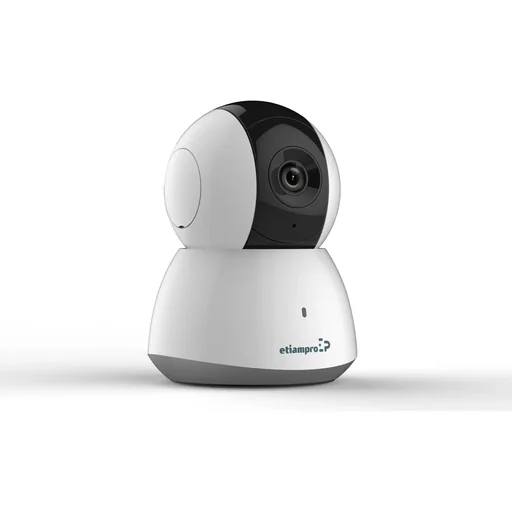 "Mini-IP-Kamera, Überwachungskamera, WiFi, Pan/Tilt, 2 MP, IR-LEDs, Nachtsicht 10 m, festes Objektiv, DWDR-Technologie, Guarding Vision App, für Innen- und Außenbereich, weiß image"