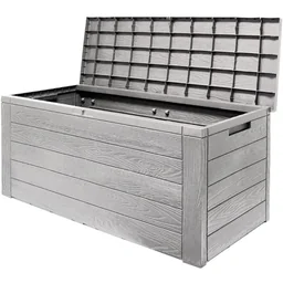 Aufbewahrungsbox / Gartenbox - Grau - 120x46x57cm