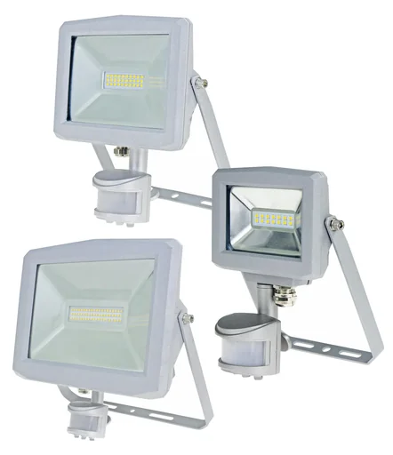 "LED-Strahler Slimline 20W, IP44, mit Bewegungsmelder und Samsung-Chip image"