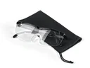 Vergrößerungs-Brille, Lupen-Brille, Schwarz