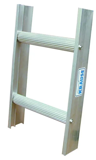 Kaminkehrerleiter, Alu Natur, 10 Sprossen, 33 cm, 285 cm