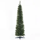 Weihnachtsbaum mit Kunststoffständer grün