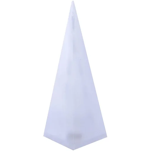 "LED Leuchtpyramide 3D Hologramm Stern Lichtpyramide 30cm image"