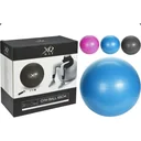 Yoga-Ball/Fitness-Ball - inklusive Pumpe - 65 cm- Schwarz