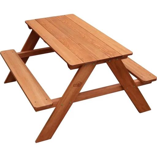 "Dave Picknick-Tisch | Braun | FSC Holz | 89x89x50cm image"