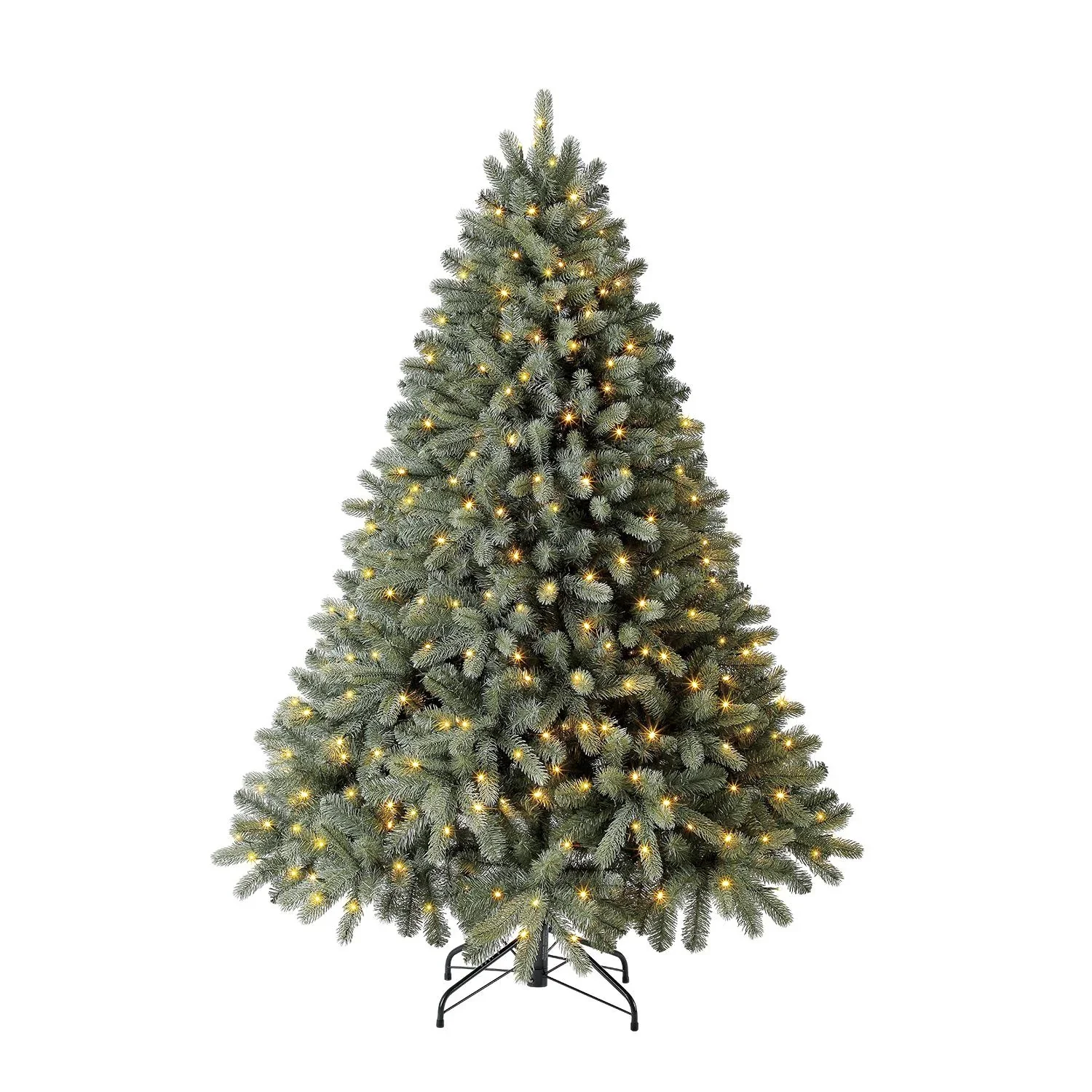 "Evergreen Künstlicher Weihnachtsbaum Vermont Fichte inklusive Lichterkette 180 cm Grün image"