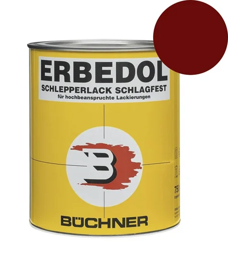 "Schlepper- und Landmaschinenlack Diedam rot SL3233, 750 ml image"