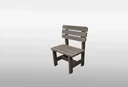Holz-Sessel Summer grau