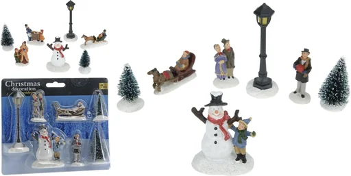"Weihnachtsdeko Set, 7-teilig image"