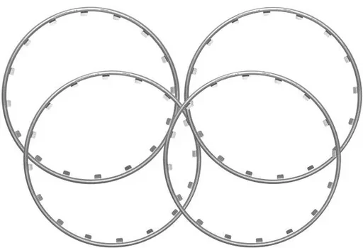 "Rim Ringz Felgenring, 19 Zoll, Farbe silber image"