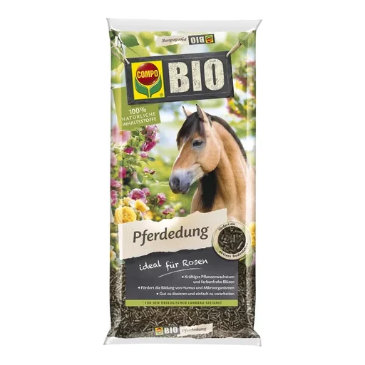 "BIO Pferdedung für Rosen - 12 kg image"