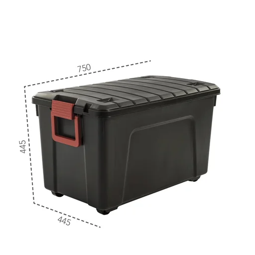 "Multi Aufbewahrungsbox 110 Liter, mit Rollen image"