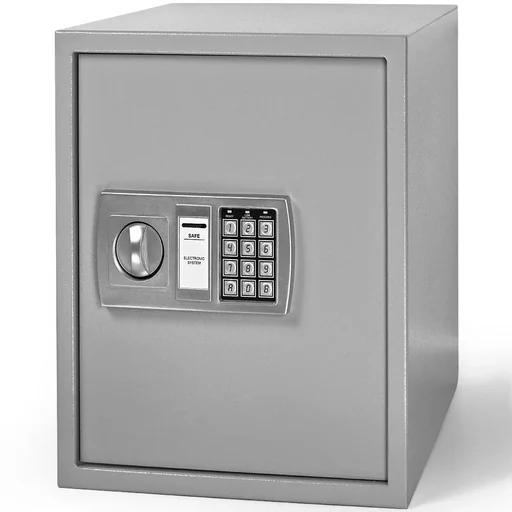 "Digitaler Sicherheitssafe - 350x400x400mm - 4 mm Stahltür image"