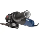 AGM1067P Winkelschleifer 750W - 115mm - Soft griff - Spindelarretierung - Mit Seitengriff und Hex-Schlüssel