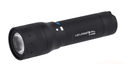 "LED Taschenlampe P7QC mit 4 Lichtfarben image"