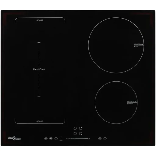 "Induktionsherd 4 Kochzonen Touch Control Flexzone 7000 W image"