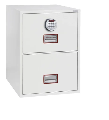 "Aktenschrank World Class Vertical Fire File mit 2 Schubladen und elektronischem Schloss image"