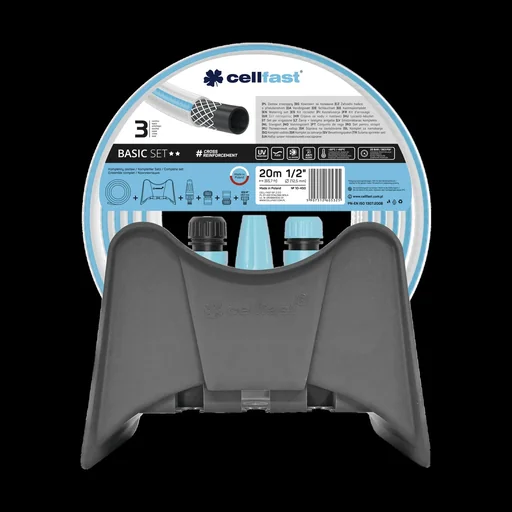 "Bewässerungssatz BASIC 1/2" 20 m + Wandschlauchhalter image"