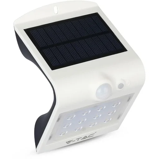 "VT-767-2 LED-Solar-Außenbeleuchtung - 1,5W - 220Lm - weiß image"