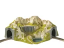 Ecktunnel, 1-gleisig, gebogen, 41 x 37 cm, 20 cm hoch, Durchfahrtshöhe 9,3 cm, Geeignet für R1 oder R2
