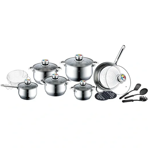"Herenthal Topfset 18 Set - Marmorbeschichtung image"