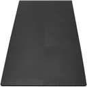 Bodenschutz/Fitnessmatte/Puzzlematte 6tlg. schwarz 183,5x123,5x1,2cm