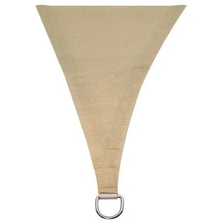 "WASSERDURCHLÄSSIGES SONNENSEGEL - VIERECK - 5 x 5 m - CHAMPAGNE image"